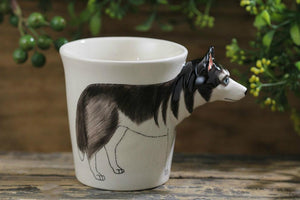 Husky Love 3D Ceramic CupMug