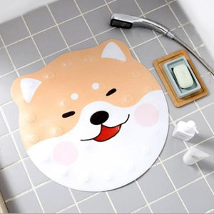 Husky Love Non-Slip Bathroom Shower MatHome DecorShiba InuOne Size