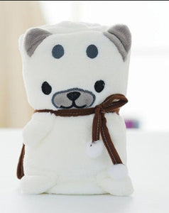 Husky Love Portable Plush Travel Blanket-Blanket-Blankets, Dogs, Home Decor, Siberian Husky, Stuffed Animal-10