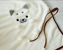 Load image into Gallery viewer, Husky Love Portable Plush Travel Blanket-Blanket-Blankets, Dogs, Home Decor, Siberian Husky, Stuffed Animal-8