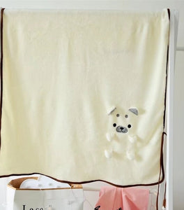 Husky Love Portable Plush Travel Blanket-Blanket-Blankets, Dogs, Home Decor, Siberian Husky, Stuffed Animal-9