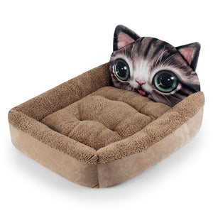 Husky Themed Pet BedHome Decor