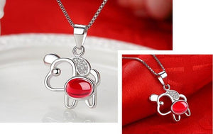 I Heart My Dog Silver PendantDog Themed Jewellery