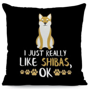 I Just Really Like Golden Retrievers OK Cushion CoverCushion CoverOne SizeShina Inu