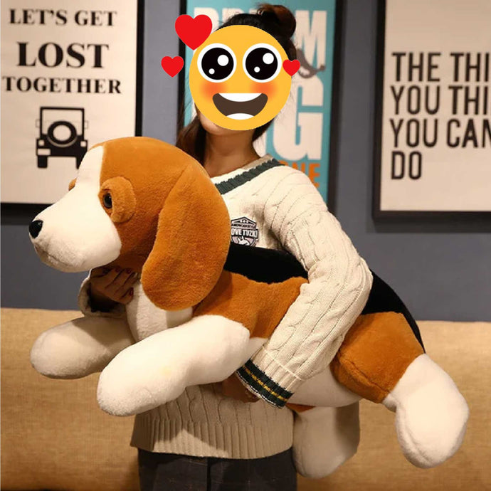 I Love Beagle Stuffed Animal Pillow - Soft Plush Beagle Decor and Gifts for Beagle Lovers-Soft Toy-Beagle, Dogs, Home Decor, Soft Toy, Stuffed Animal-2