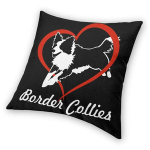 I Love Border Collies Cushion Cover-Home Decor-Border Collie, Cushion Cover, Dogs, Home Decor-6