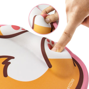 I Love Corgi Butts Ergonomic Mousepad-Accessories-Accessories, Corgi, Dogs, Mouse Pad-5
