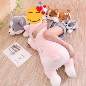 I Love Corgi Stuffed Animal Huggable Plush Pillows (Medium to Giant Size)-Soft Toy-Corgi, Dogs, Home Decor, Huggable Stuffed Animals, Soft Toy, Stuffed Animal, Stuffed Cushions-5