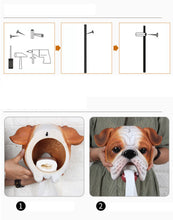 Load image into Gallery viewer, I Love English Bulldogs Toilet Roll Holder-Home Decor-Bathroom Decor, Dogs, English Bulldog, Home Decor-11