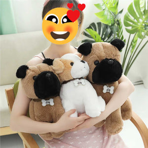 I Love My Boston Terrier Stuffed Animal Plush Toys-Soft Toy-Boston Terrier, Dogs, Home Decor, Soft Toy, Stuffed Animal-3