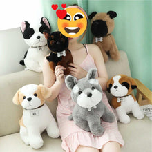 Load image into Gallery viewer, I Love My Dog Stuffed Animal Plush Toys - 7 Dog Breeds-Soft Toy-Beagle, Boston Terrier, Chihuahua, Dogs, German Shepherd, Home Decor, Pug, Schnauzer, Shih Tzu, Soft Toy, Stuffed Animal-1