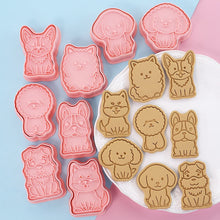 Load image into Gallery viewer, Image of super cute dog cookie cutters in 8 different breed designs