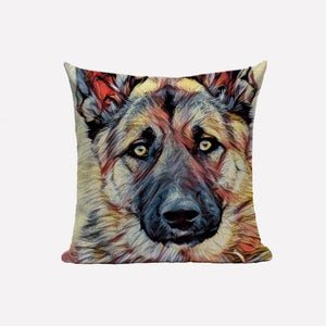 I Love My German Shepherd Cushion Covers-Home Decor-Cushion Cover, Dogs, German Shepherd, Home Decor-13