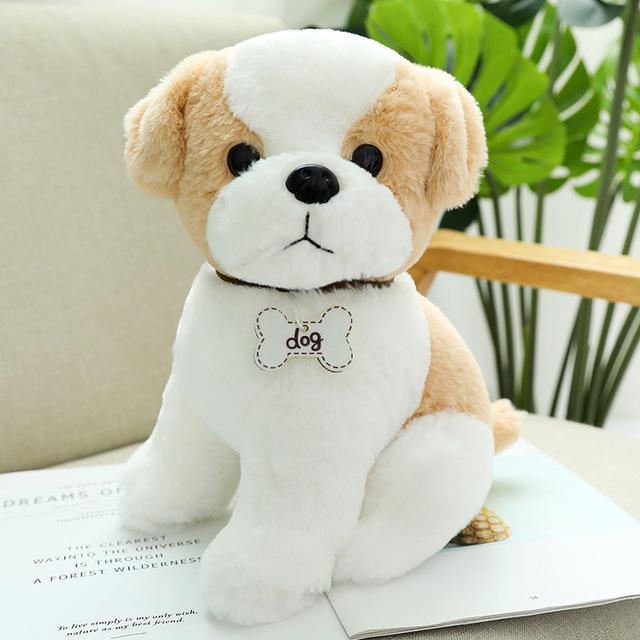 image of a shih tzu stuffed animal - shih tzu stuffed animal plush toy