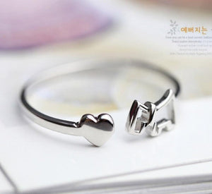 I Love My West Highland Terrier Silver Ring-Dog Themed Jewellery-Dogs, Jewellery, Ring, West Highland Terrier-3