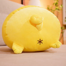 Load image into Gallery viewer, this image shows a close up picture of the back of the  cute stuffed pug animal plus pillow.