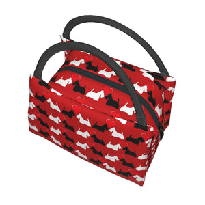 Top image of Scottish Terrier lunch bag