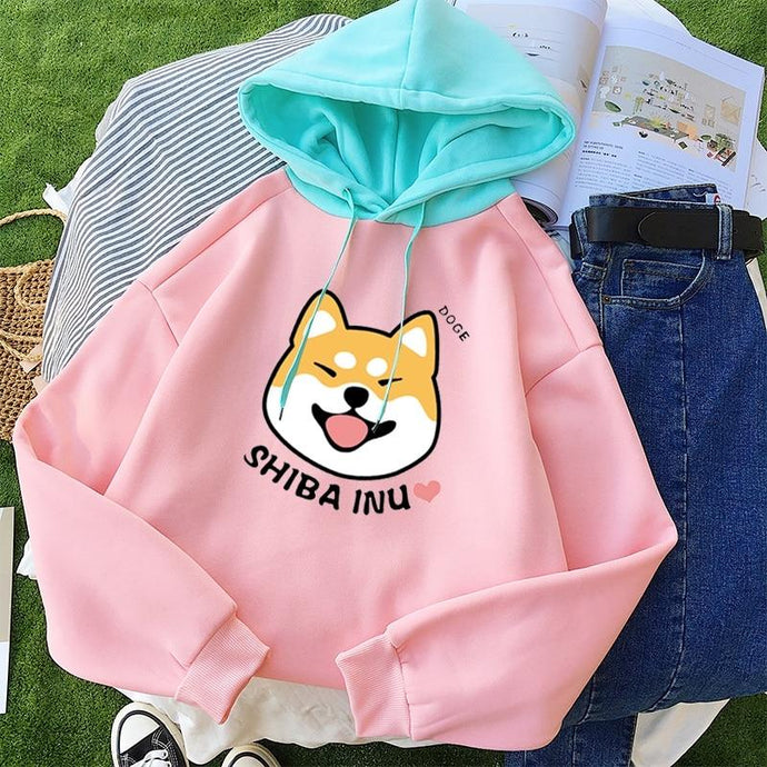 I Love Shiba Inu Hooded SweatshirtT shirt