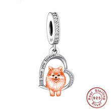 Load image into Gallery viewer, I Love You Forever Beagle Silver Jewelry Pendant-Dog Themed Jewellery-Beagle, Dogs, Jewellery, Pendant-12