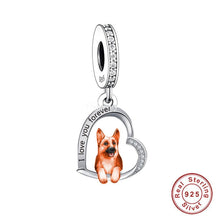 Load image into Gallery viewer, I Love You Forever Boxer Silver Jewelry Pendant-Dog Themed Jewellery-Boxer, Dogs, Jewellery, Pendant-9
