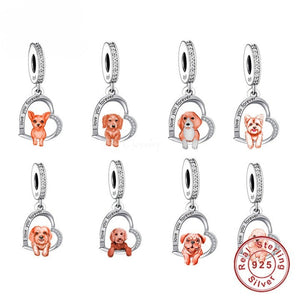 I Love You Forever Pomeranian Silver Jewelry Pendant-Dog Themed Jewellery-Dogs, Jewellery, Pendant, Pomeranian-18