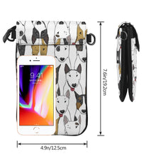 Load image into Gallery viewer, Infinite Bull Terrier Love Messenger Bag-Accessories-Accessories, Bags, Bull Terrier, Dogs-3