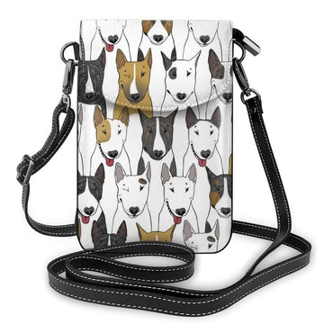 Infinite Bull Terrier Love Messenger Bag 360x