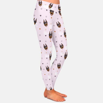 Infinite Doberman Love Women's LeggingsApparel