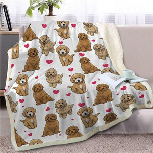 Infinite English Bulldog Love Warm Blanket - Series 1Home DecorGoldendoodleMedium