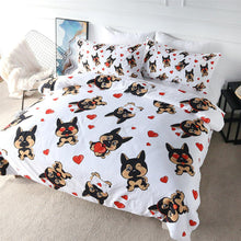 Load image into Gallery viewer, Infinite German Shepherd Love Duvet Cover and Pillow Cases Bedding Set-Home Decor-Bedding, Dogs, German Shepherd, Home Decor-7