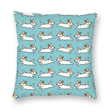 Load image into Gallery viewer, Infinite Jack Russell Terrier Love Cushion Cover-Home Decor-Cushion Cover, Dogs, Home Decor, Jack Russell Terrier-Medium-1