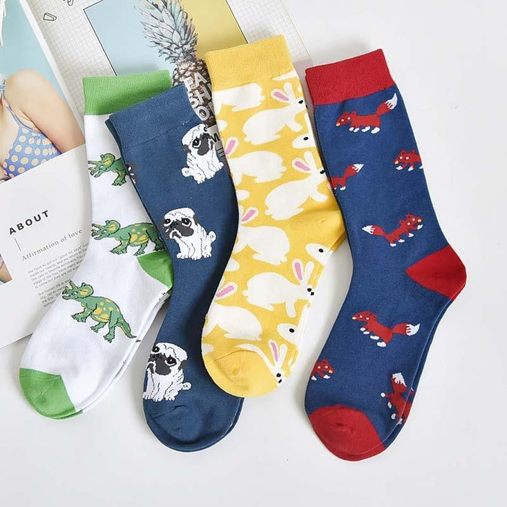 Infinite Pug Love Cotton SocksApparel