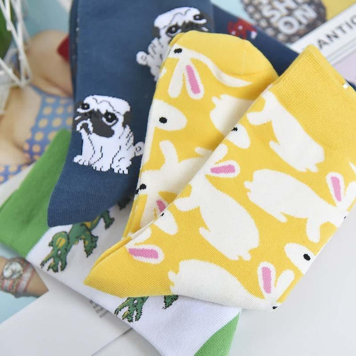 Infinite Pug Love Cotton SocksApparel