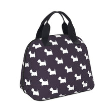 Load image into Gallery viewer, Image of West Highland Terrier bag in the cutest infinite West Highland Terriers design