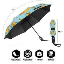Load image into Gallery viewer, It’s Raining Dachshunds Automatic Umbrellas-Accessories-Accessories, Dachshund, Dogs, Umbrella-9