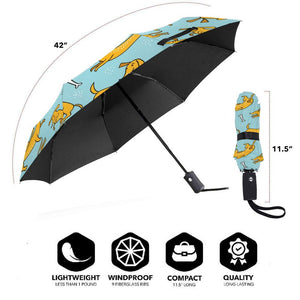 It’s Raining Dachshunds Automatic Umbrellas-Accessories-Accessories, Dachshund, Dogs, Umbrella-9