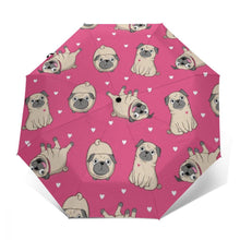 Load image into Gallery viewer, It&#39;s Raining Pugs Automatic Umbrellas-Accessories-Accessories, Dogs, Pug, Umbrella-16