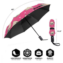 Load image into Gallery viewer, It&#39;s Raining Pugs Automatic Umbrellas-Accessories-Accessories, Dogs, Pug, Umbrella-9