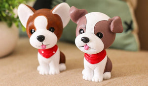 Jack Russell Terrier Love Fur Baby BobbleheadCar Accessories