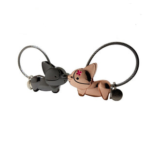 Kissing Corgis Metallic Keychains-Accessories-Accessories, Corgi, Dogs, Keychain-9