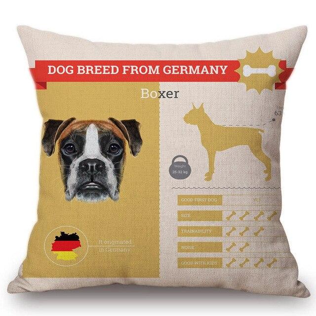 Know Your Boxer Cushion Cover - Series 1Home DecorOne SizeBoxer