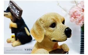 Labrador and Rottweiler Love Garden Statues-Home Decor-Dogs, Home Decor, Labrador, Rottweiler, Statue-9