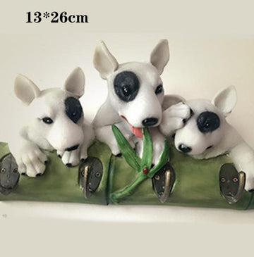 Labrador Love Multipurpose Wall Hooks - Small, Medium & LargeHome DecorBull Terrier