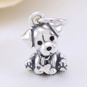 Labrador Love Silver Pendant-Dog Themed Jewellery-Black Labrador, Chocolate Labrador, Dogs, Jewellery, Labrador, Pendant-3
