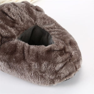 Labrador Love Warm Indoor Plush Slippers-Footwear-Black Labrador, Chocolate Labrador, Dogs, Footwear, Labrador, Slippers-8