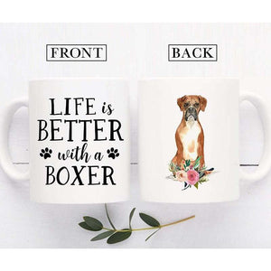 Life Is Better With A Boxer Coffee MugMug