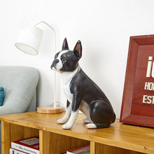 Load image into Gallery viewer, Lifelike Boston Terrier Resin FigurineHome Decor