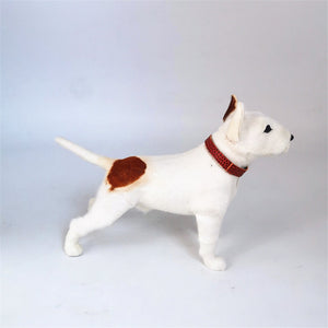 Lifelike Bull Terrier Stuffed Animal Plush Toy-Soft Toy-Bull Terrier, Dogs, Home Decor, Soft Toy, Stuffed Animal-4