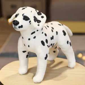 Lifelike Dog Stuffed Animals with Cotton Plush and PP Cotton Filling-Soft Toy-Dogs, Stuffed Animal-Dalmatian-3
