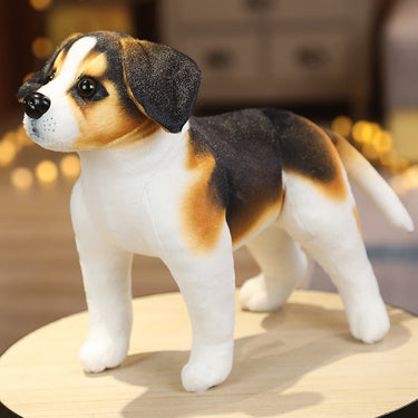 Lifelike Realistic Standing Beagle Stuffed Animal Plush Toys